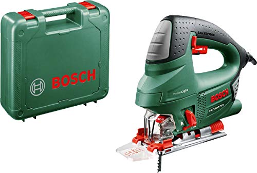 Bosch Home and Garden Stichsäge PST 900 PEL (620W, Hubzahl bei Leerlauf 500 bis 3100 U/min, in Kunststoffkoffer)