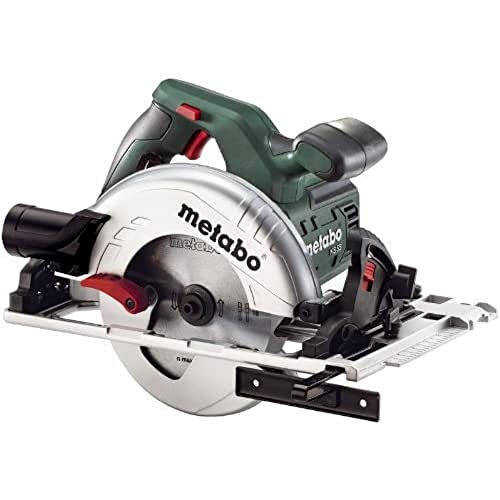 Metabo Handkreissäge KS 55 FS (600955000) Karton, Nennaufnahmeleistung: 1200 W, Abgabeleistung: 670 W, Max. Schnitttiefe bei 90°: 55 mm
