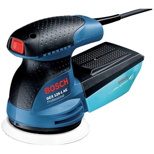 Bosch Professional Exzenterschleifer GEX 125-1 AE (125 mm Schleifteller, 250 Watt)